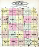 Traill County Outline Map, Traill County 1927